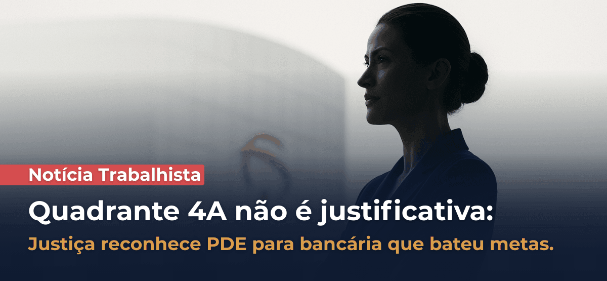 Bradesco condenado a pagar mais de R$ 35 mil de PDE a ex-bancária que bateu metas, mas foi excluída por "quadrante"